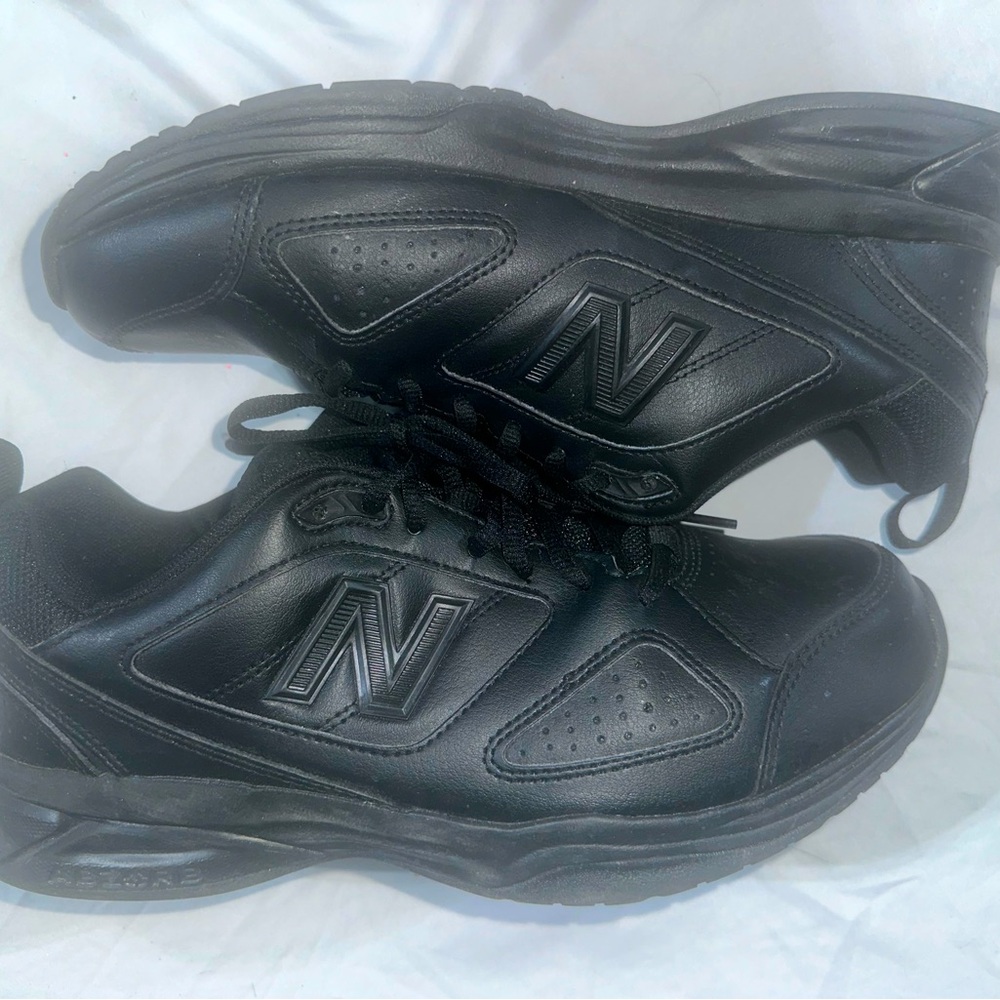 RARE New Balance Black Leather Comfort MX623AB3 Men US 11 D Walking Shoes